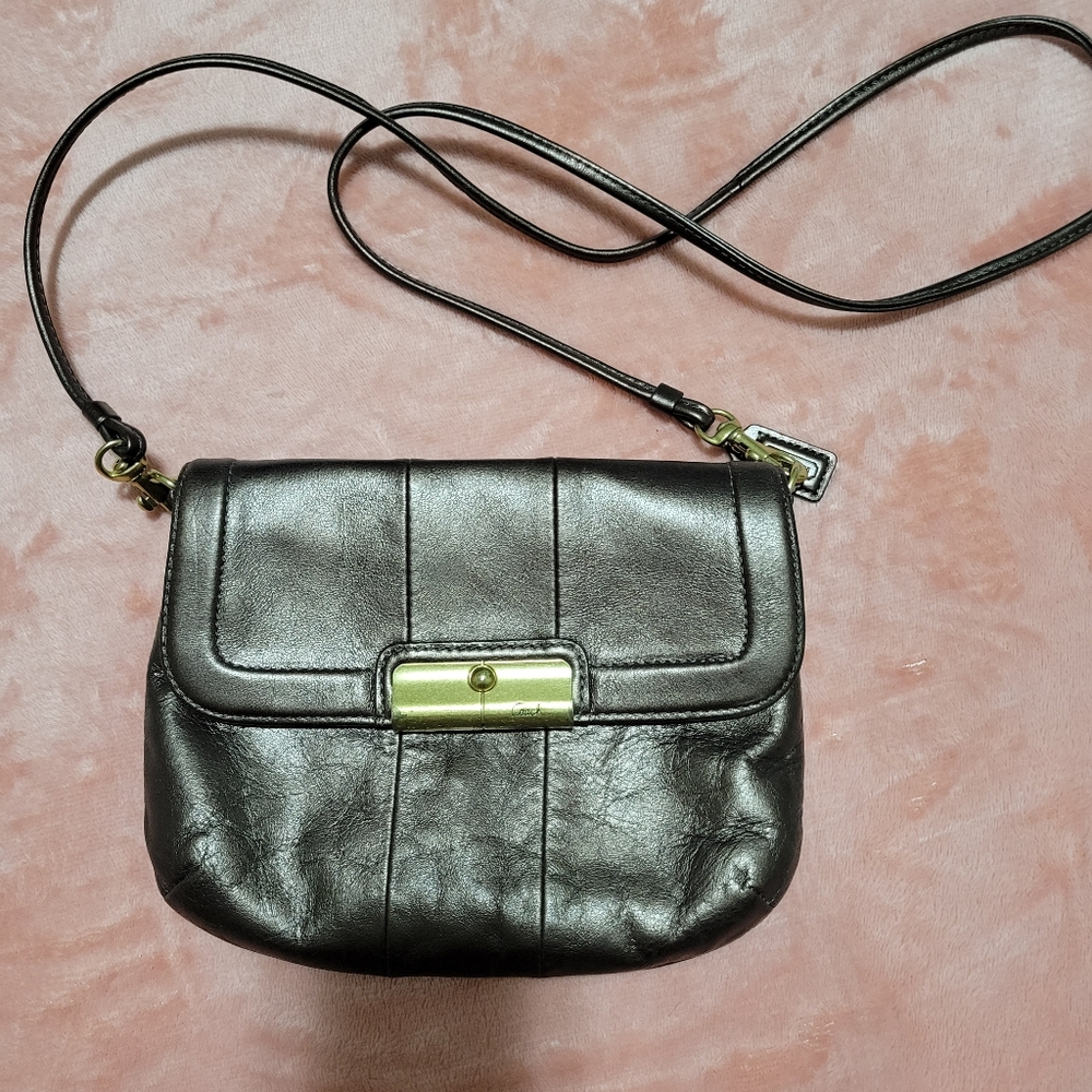 Coach Brown Leather Crossbody